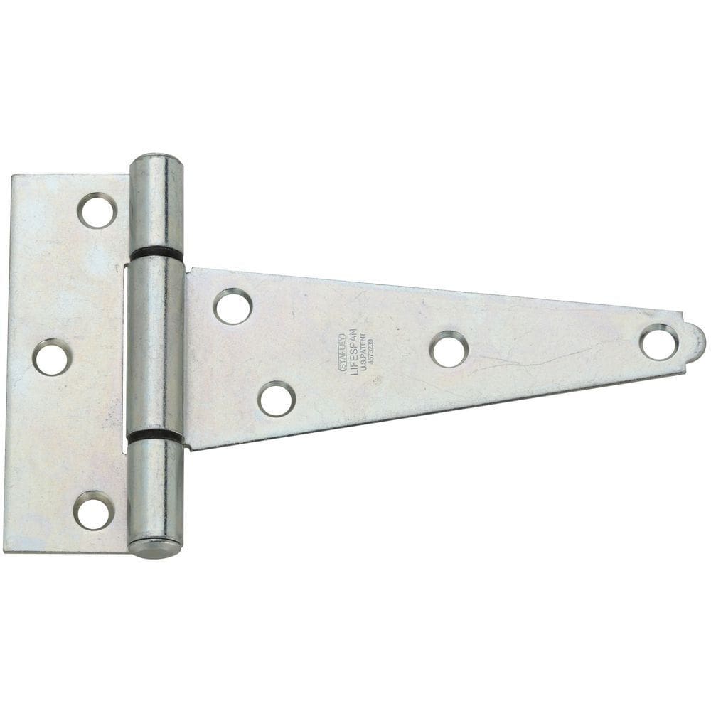 Dobradiça em T National Hardware N129-072 Zinco extra pesado