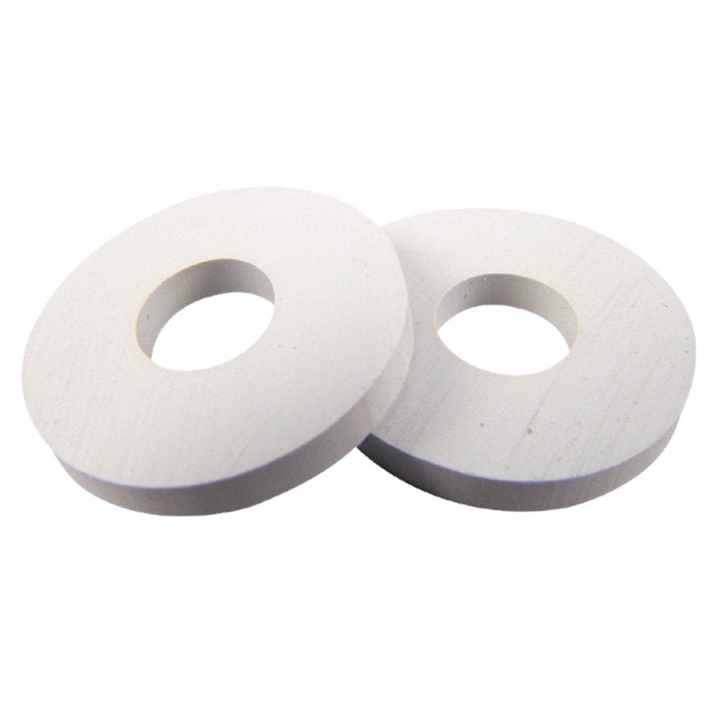Lavadoras de dobradiças para assentos sanitários Danco 89057 White Rubber