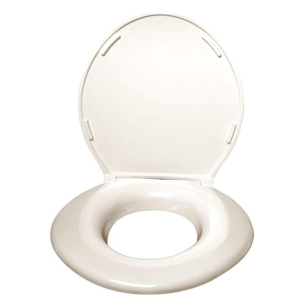 Assento sanitário Big John 2CR Oversize Cream Heavy Duty 6cm Lift