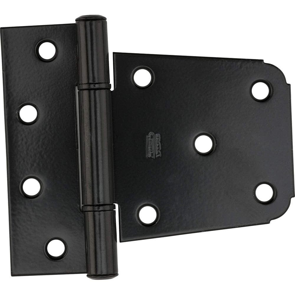 Dobradiça de porta National Hardware N223-867 preta 1,36 kg