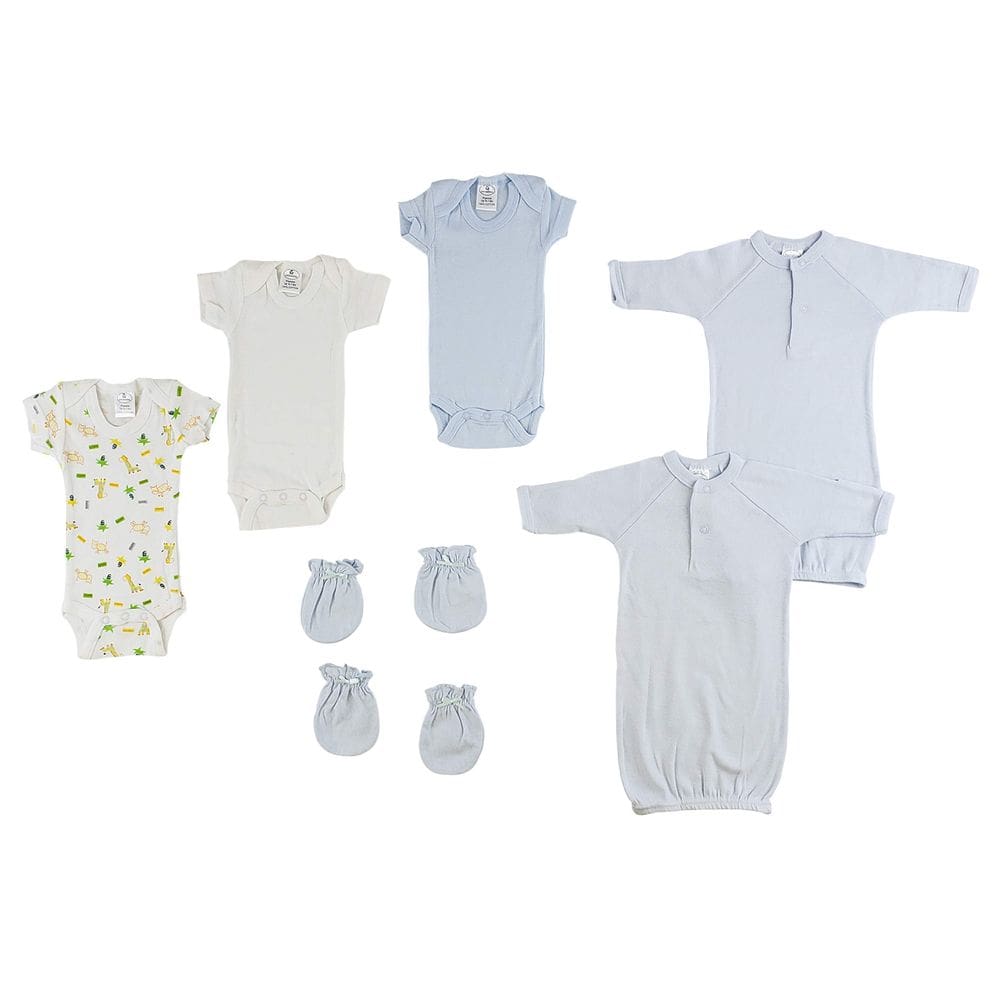 Conjunto de roupas: macacões, vestidos e luvas para meninos Bambini Preemie