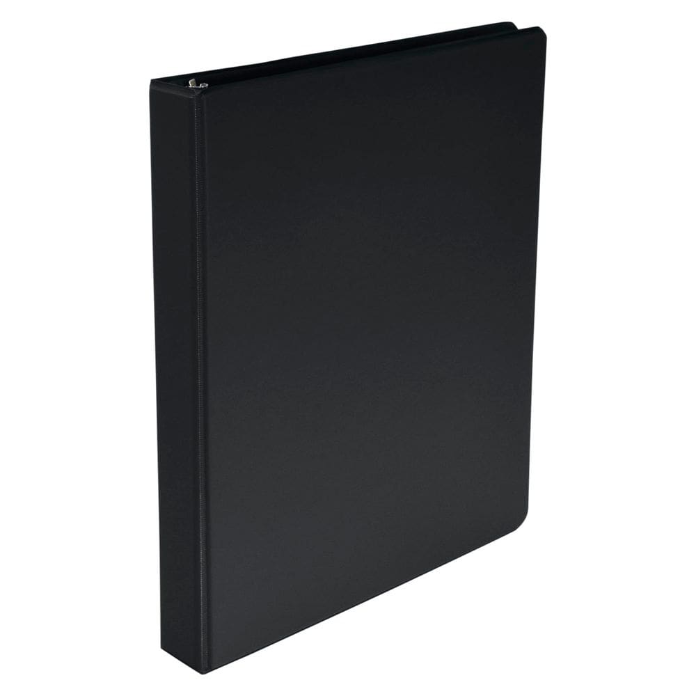 Anel Binder School Smart D de polipropileno 2,54 cm preto