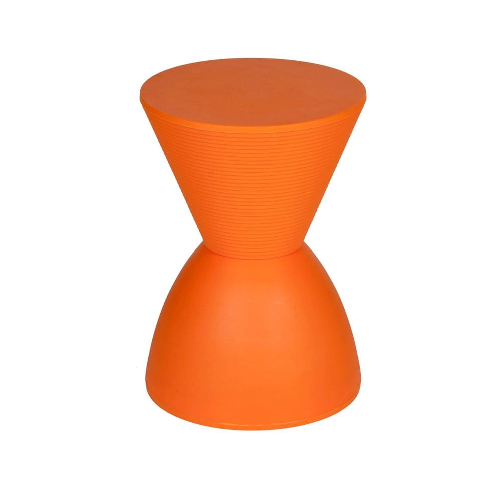 Mesa Benzara Hillary 43 cm Ampulheta Laranja Interior e Exterior