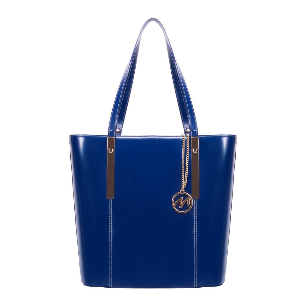 Bolsa McKlein Cristina Leather Ladies Tote Navy