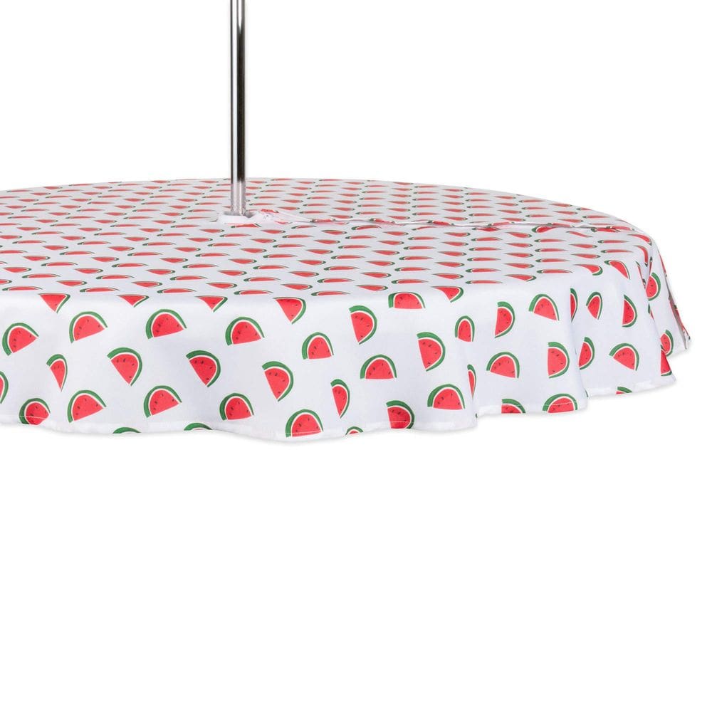 Toalha de mesa DII Watermelon Outdoor Resistente a Manchas, 150 cm, redonda