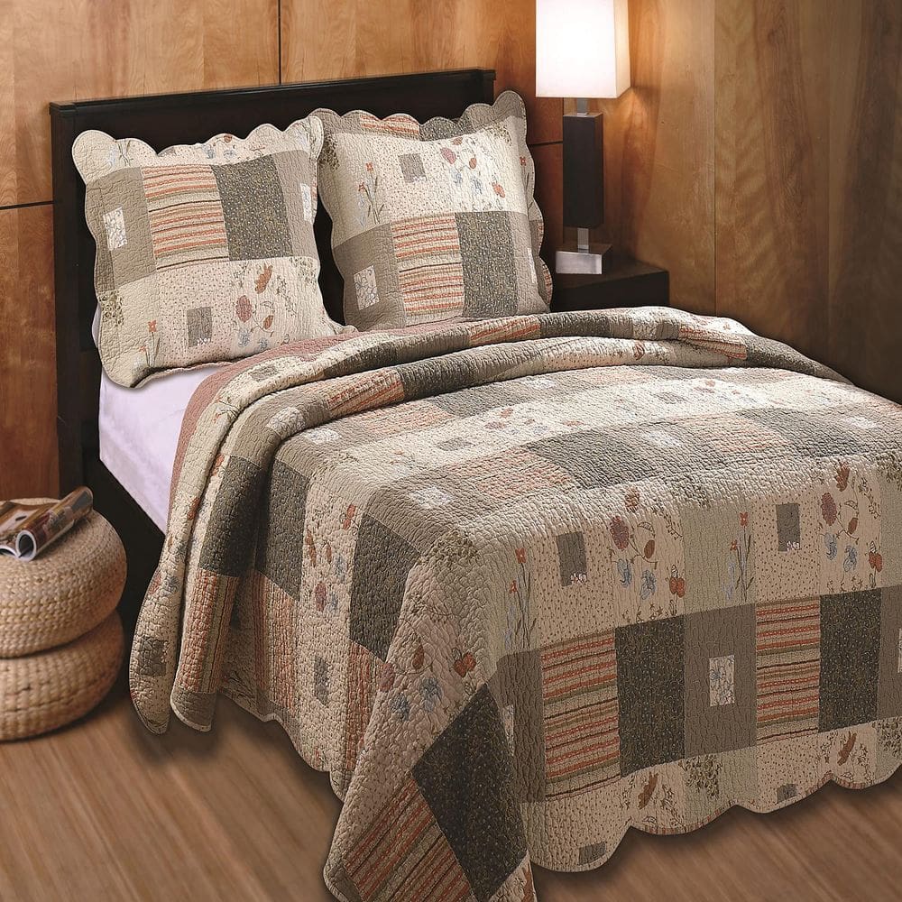 Conjunto de edredões Greenland Home Fashions Sedona Size Twin