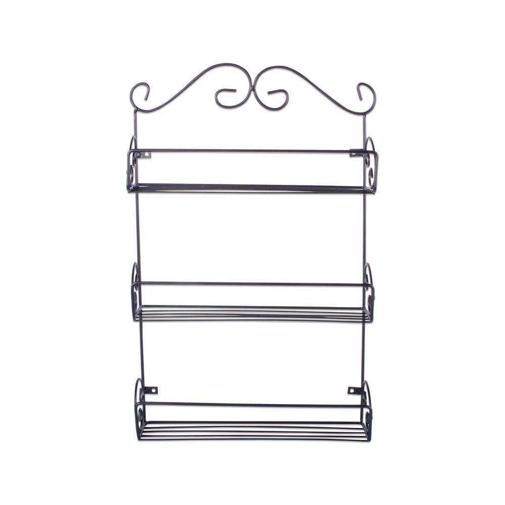 Organizador de prateleiras de especiarias DII Farmhouse Vintage de 3 níveis em metal