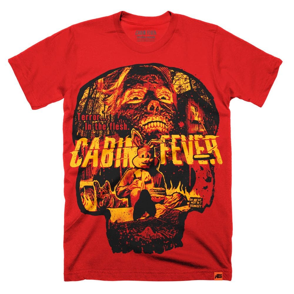 Camiseta ROCKINSTONE Cabin Fever Terror In The Flesh Halloween