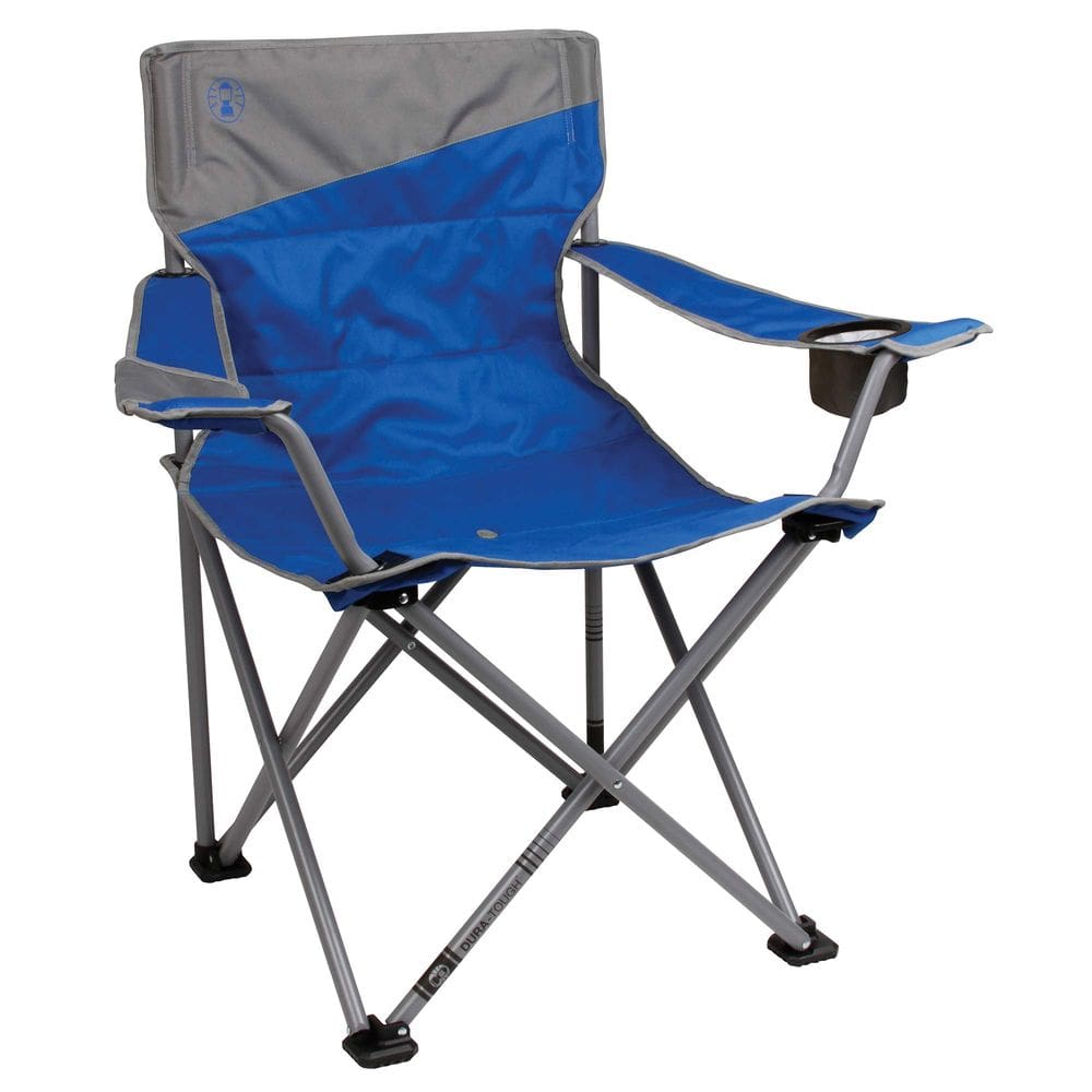 Cadeira de acampamento Coleman Big-N-Tall resistente à água XL 600 libras