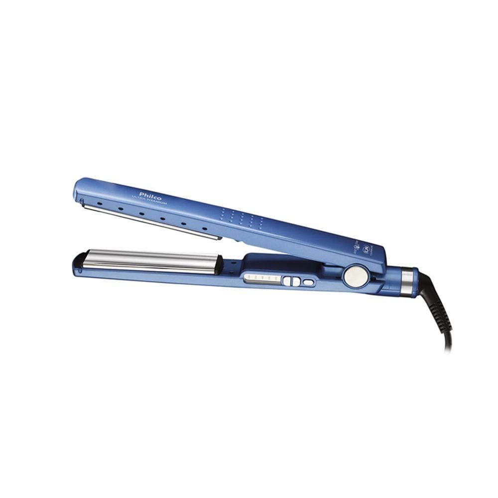 Prancha Philco Ultra Titanium Ppr05az Azul Bivolt