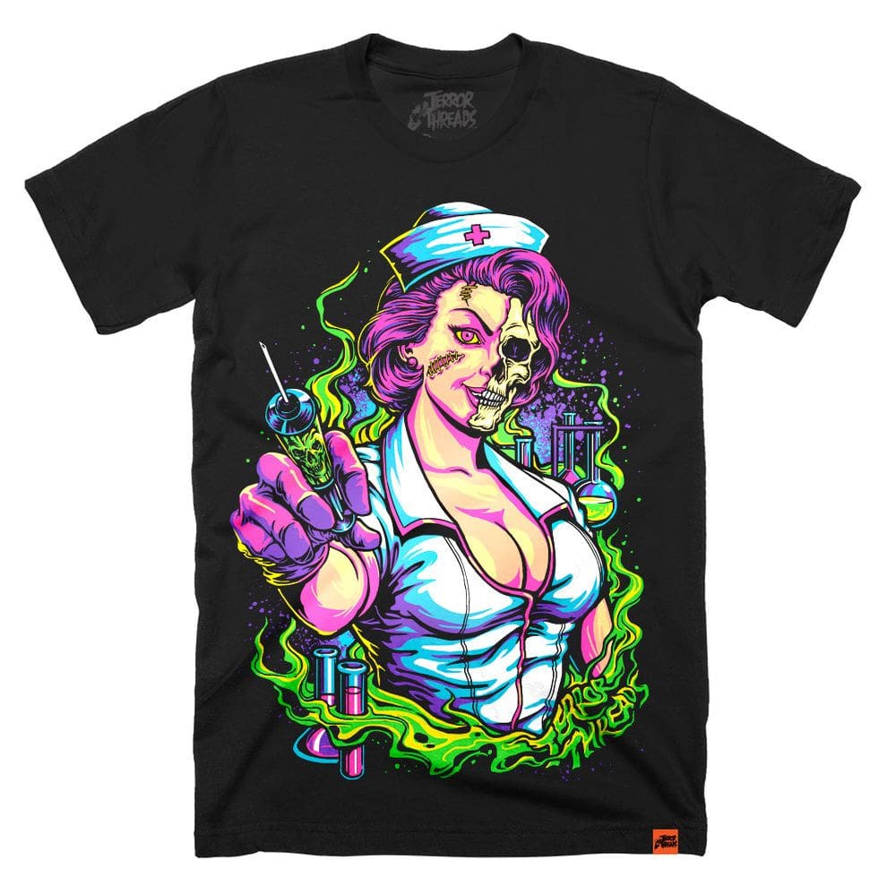 Camiseta ROCKINSTONE Midnight Nurse: Second Dose Halloween 2025