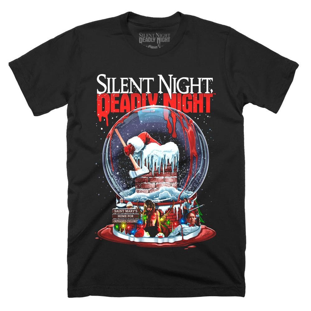 Camiseta ROCKINSTONE Silent Night Deadly Night Frozen In Fear