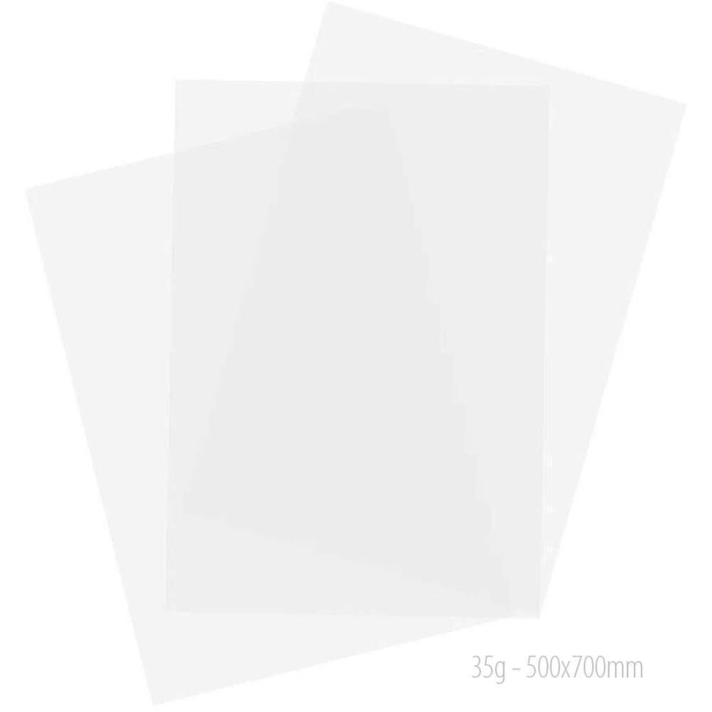 Papel Manteiga 35G. 500X700Mm Pct Com 100