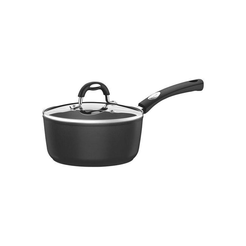 Panela Tramontina Alumínio 18Cm Mônaco Indução Preto