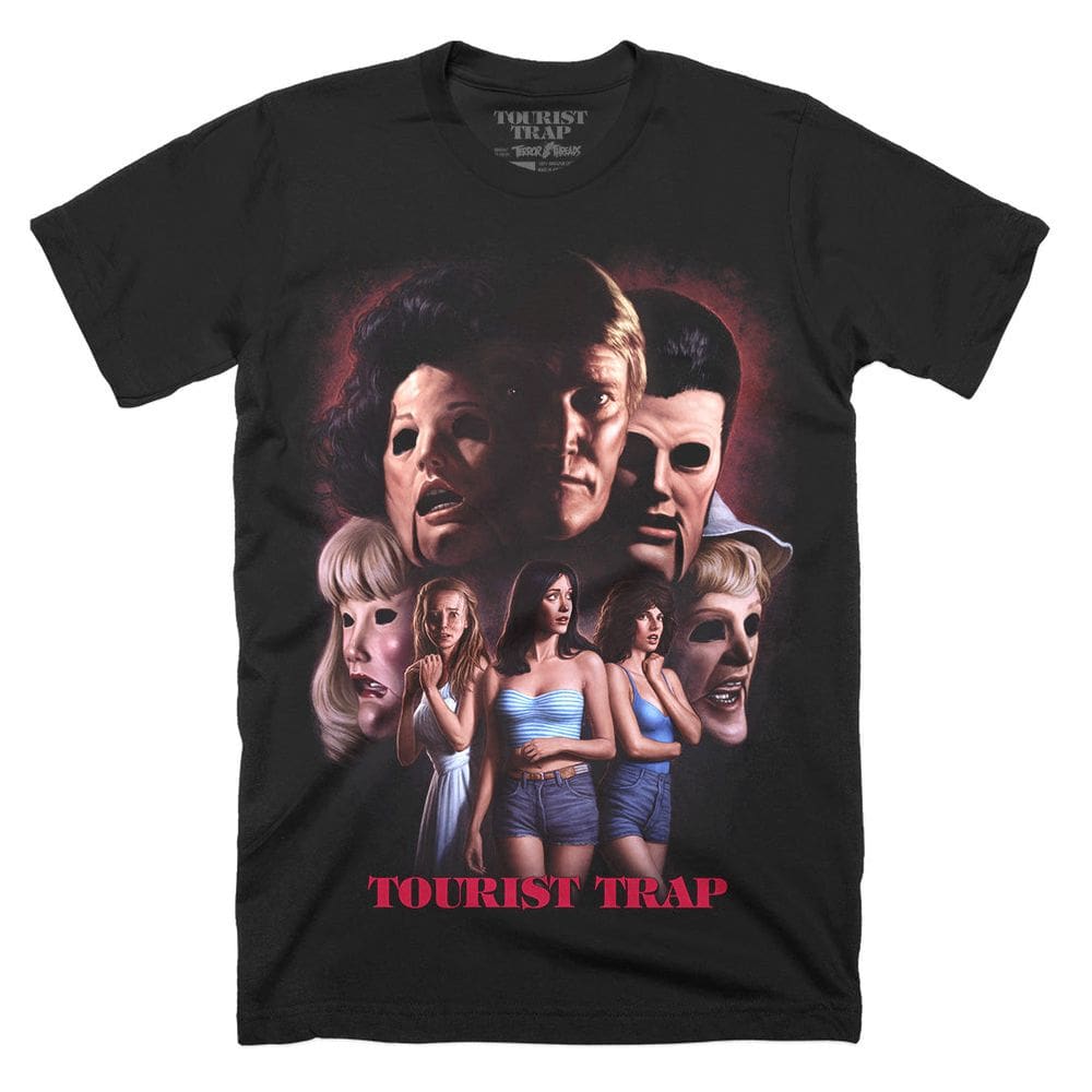 Camiseta ROCKINSTONE Tourist Trap Halloween 2025 unissex