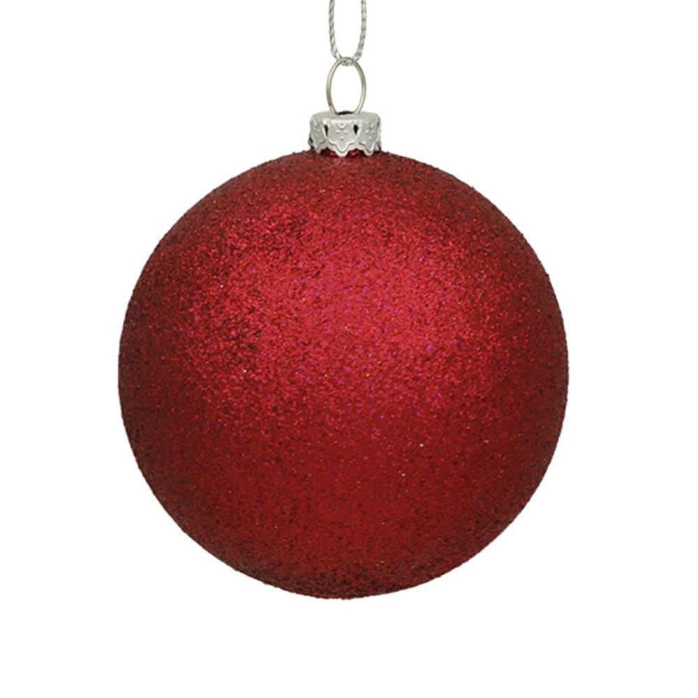 Enfeite suspenso Vickerman 30 cm Wine Glitter Ball