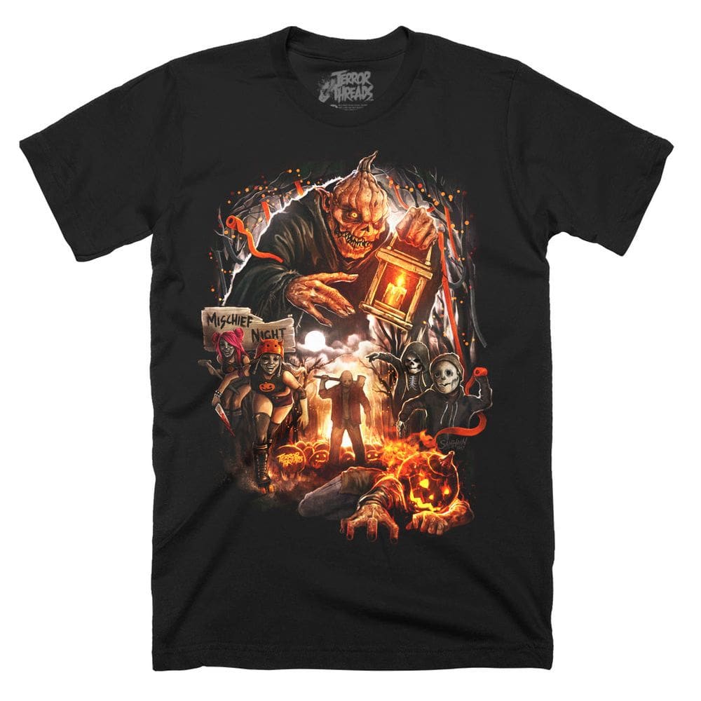 Camiseta ROCKINSTONE Mischief Night Halloween 2025
