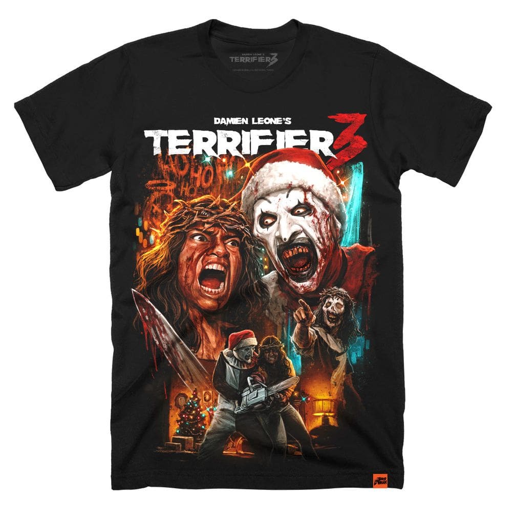 Camiseta ROCKINSTONE Terrifier 3 Cut To The Core para Halloween 2025