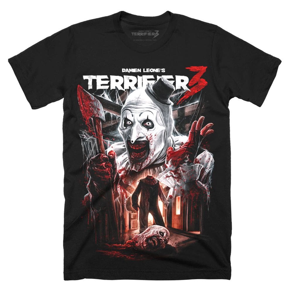 Camiseta ROCKINSTONE Terrifier 3 Heads Will Roll Halloween 2025