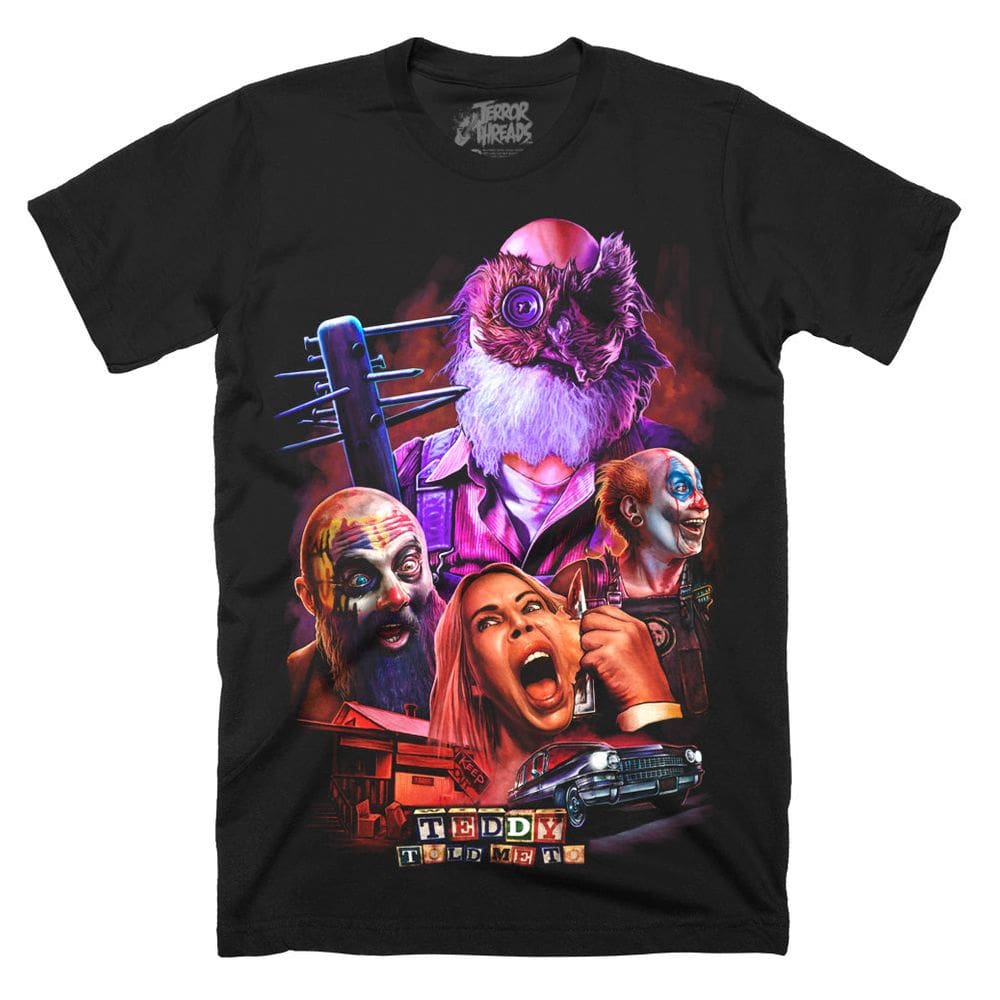 Camiseta ROCKINSTONE Teddy Told Me To Batter Up Halloween 2025