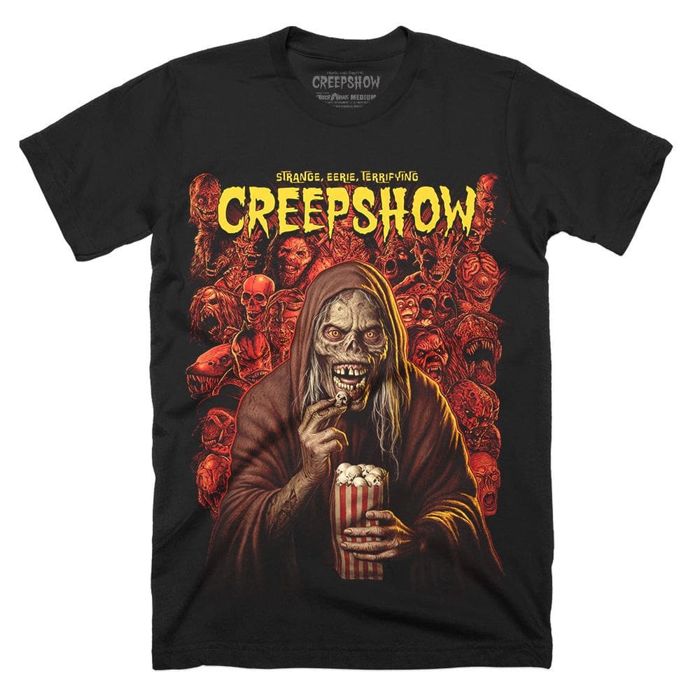 Camiseta ROCKINSTONE Creepshow Get The Popcorn Halloween 2025