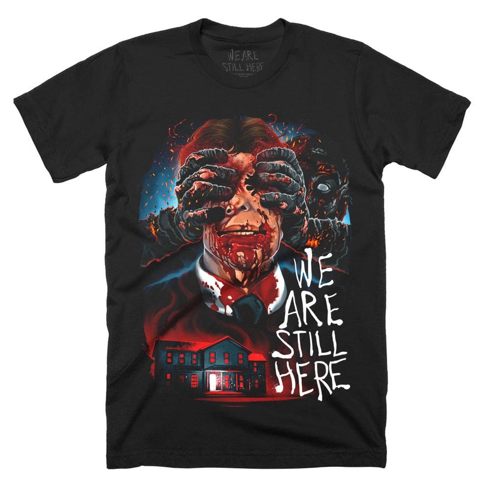 Camiseta ROCKINSTONE We Are Still Here No One Leaves Halloween 2025