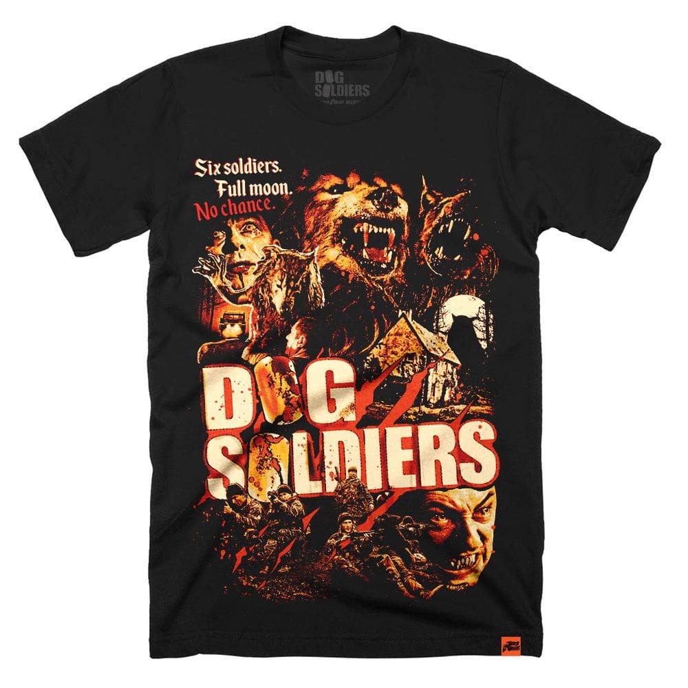 Camiseta ROCKINSTONE Dog Soldiers Full Moon Halloween 2025