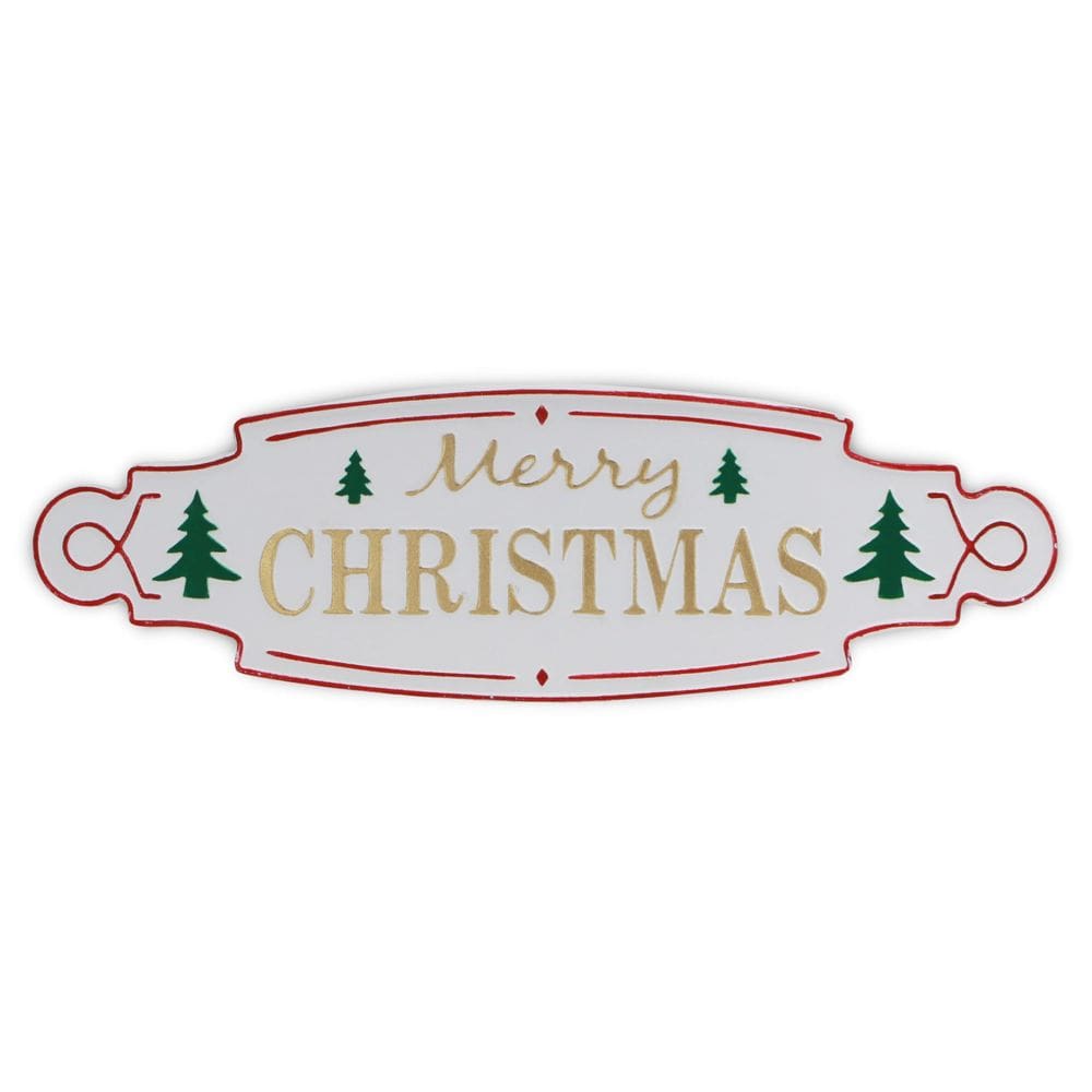 Arte de parede Cheung`s Merry Christmas Metal Sign 91x3x28cm