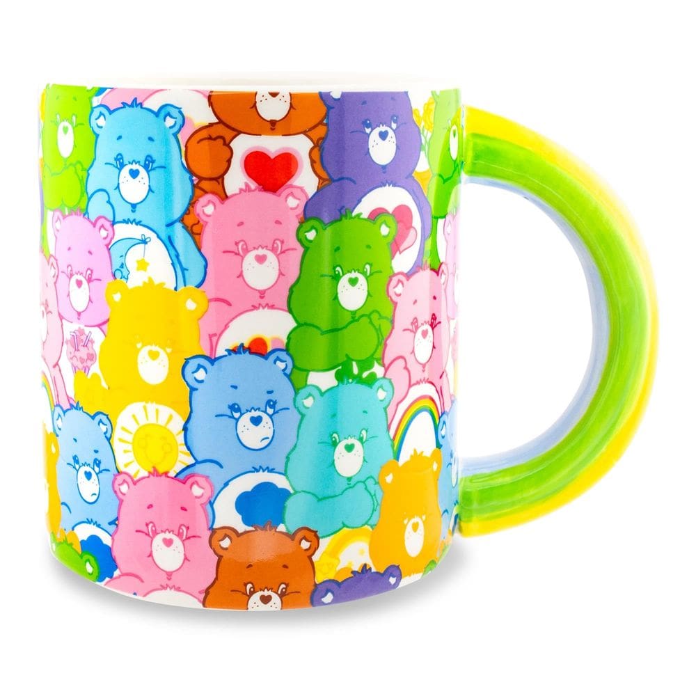Caneca Silver Buffalo Care Bears Allover Print 600 ml