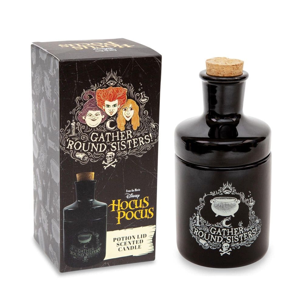 Garrafa de poção Ukonic Disney Hocus Pocus com vela perfumada