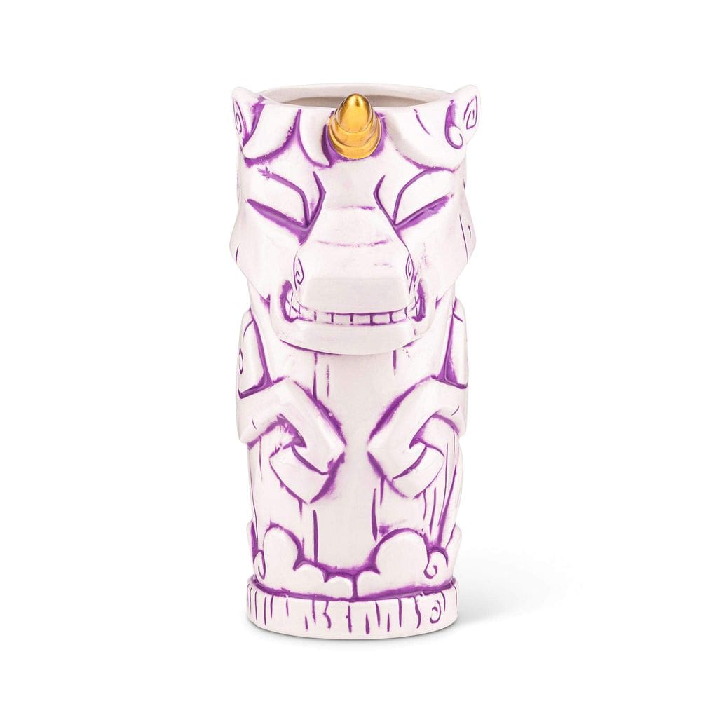 Caneca Geeki Tikis White Unicorn Fantasy Series 560ml