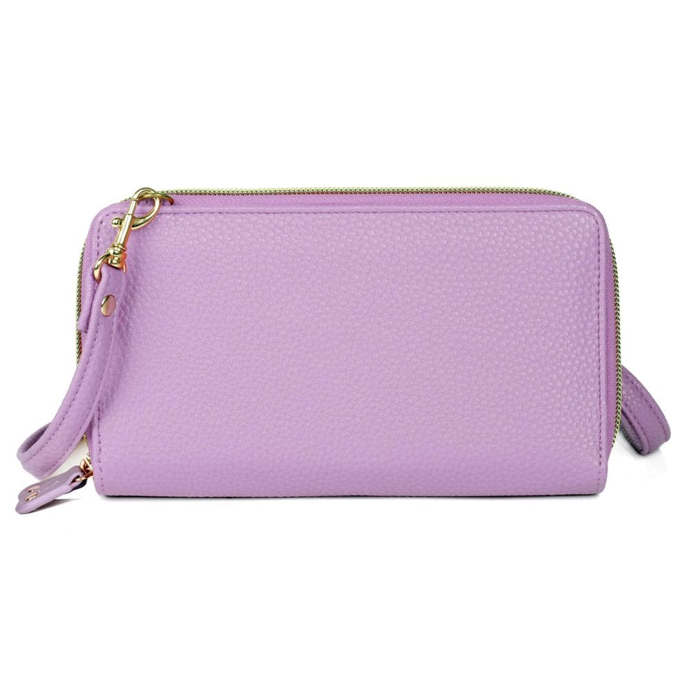 Bolso organizador Julia Buxton de cuero vegano con textura de piedra de EE.UU.