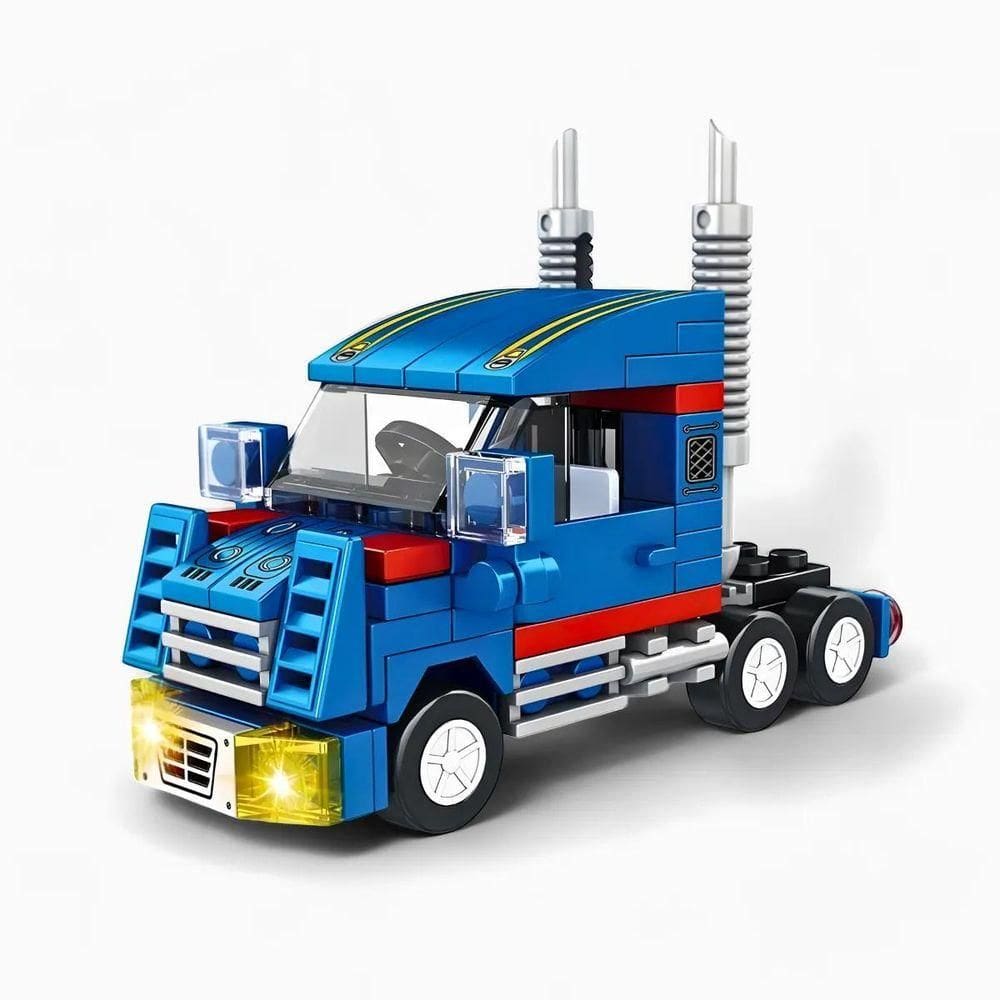 Brinquedo Blocos Construção Bondinho Criança