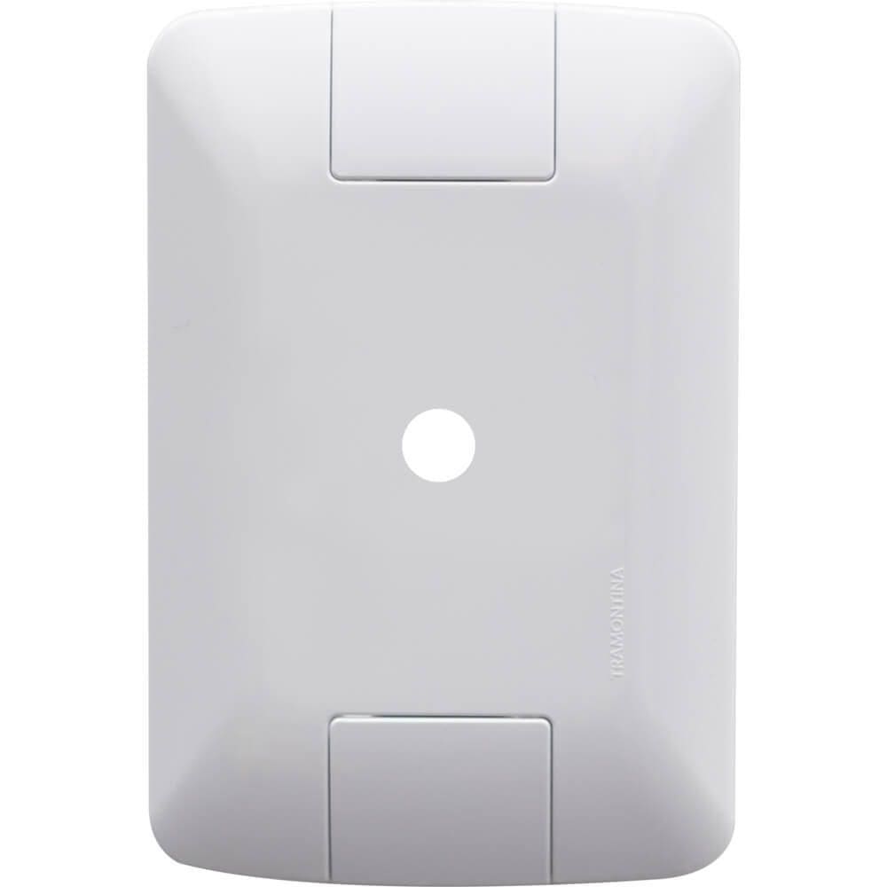 Placa 4x2 Com Furo 9,5mm Aria Branca - 57203002 - Tramontina