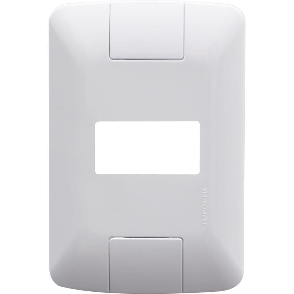 Placa 1 Posto Horizontal 4x2 Branca Aria - 57203004 - Tramontina