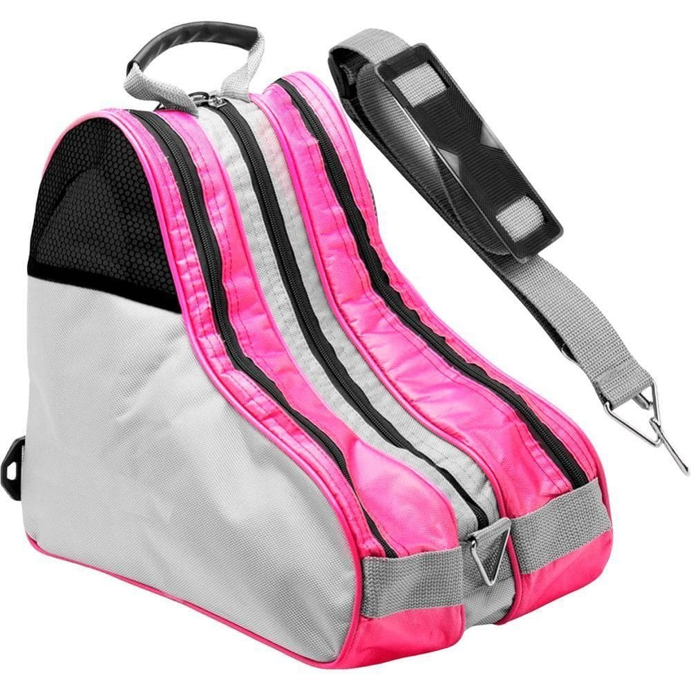 Bolsas Patins Roller Inline 4 Rodas Semi E Profissional Rosa