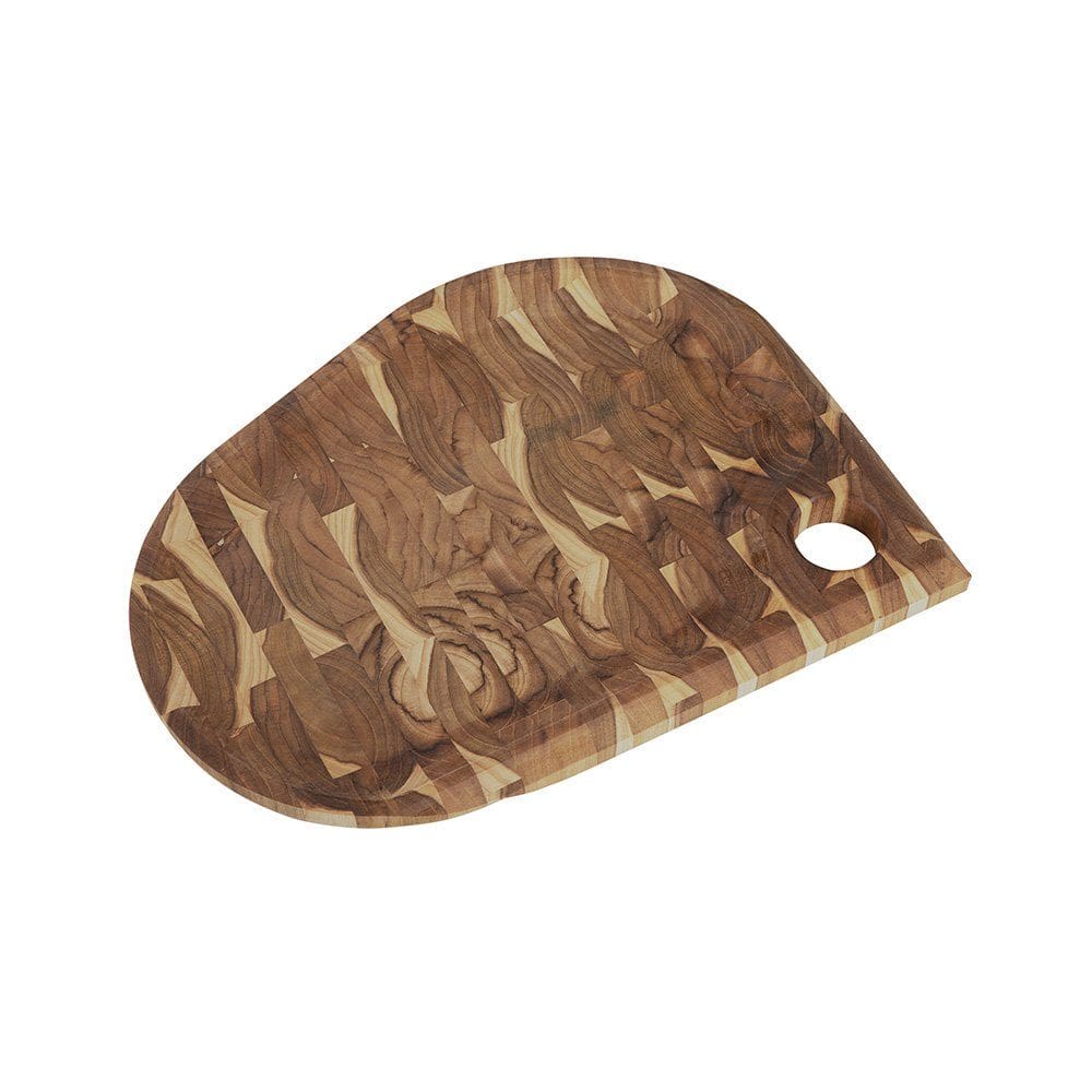 Tábua para Servir Tramontina Folíum 13586351 40x30 Madeira Teca