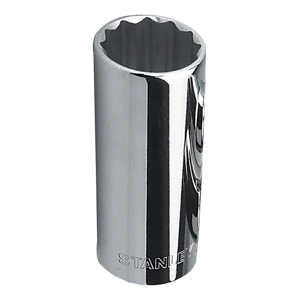 Soquete Longo Estriado Métrico De 1-2” E 25mm - 4-86-433 - Stanley
