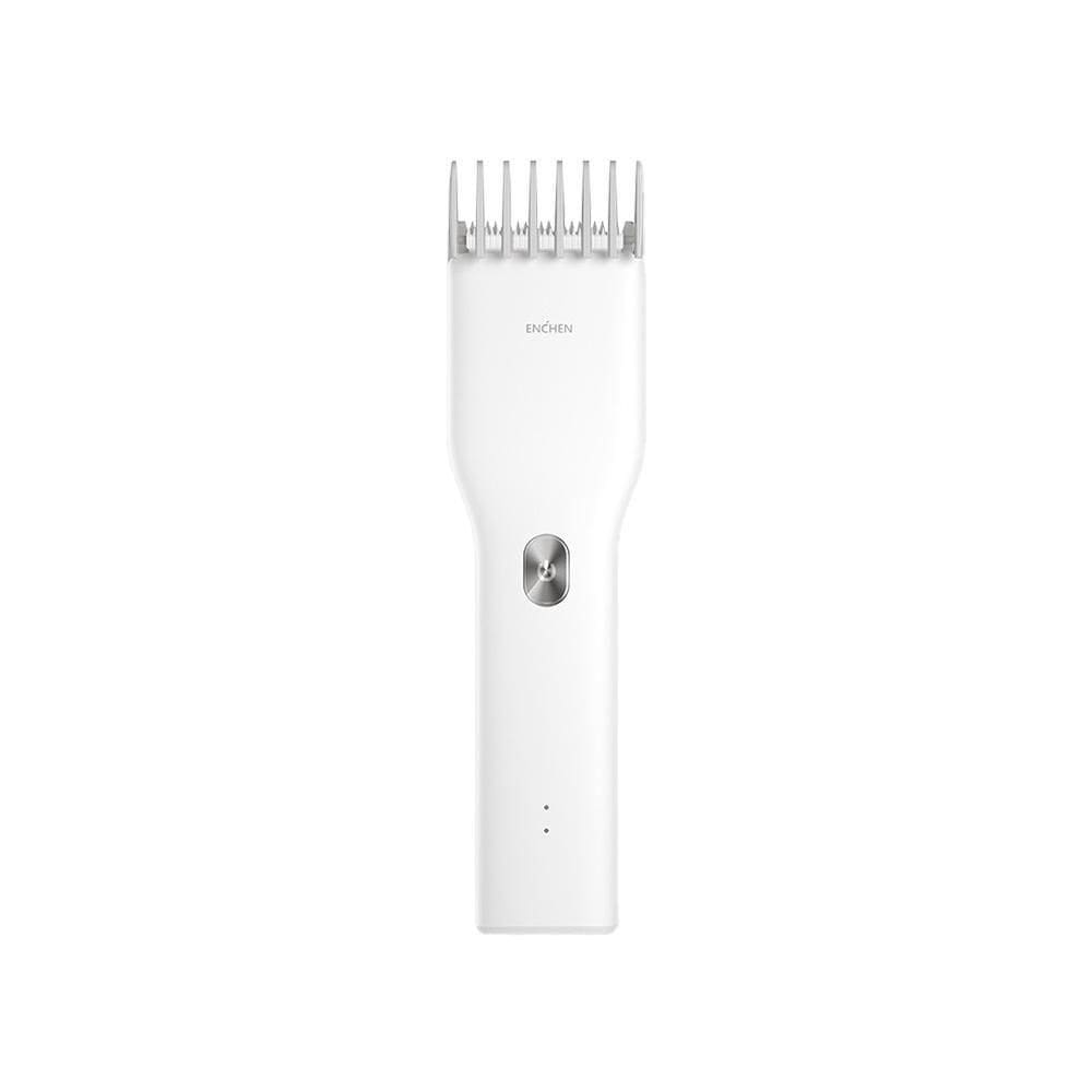 Máquina Aparador De Pelos Recarregável Sem Fio Boost Branco
