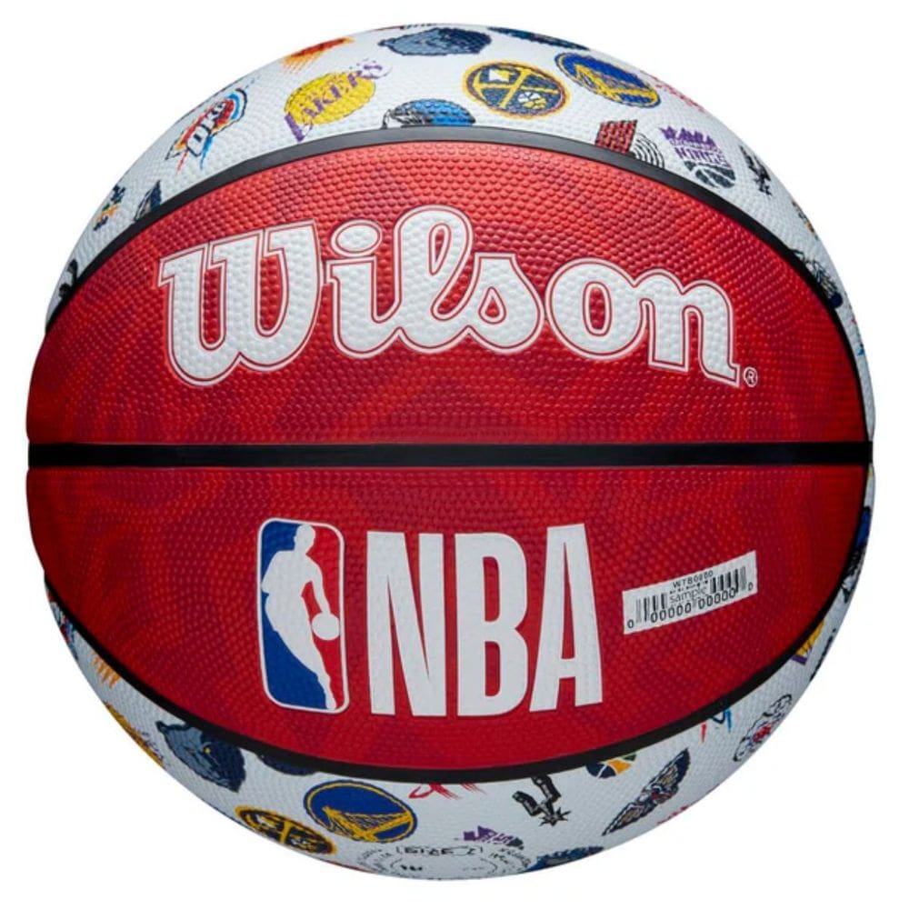 Bola de Basquete NBA All Team Pure Feel Cover Tamanho 7 Quadra Externa Wilson