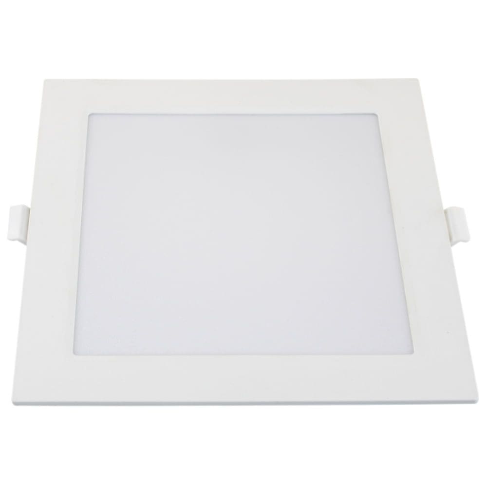Painel Led Super Eco Embutir Quadrado 18 Watts Bivolt 6500K - 02902 - OUROLUX