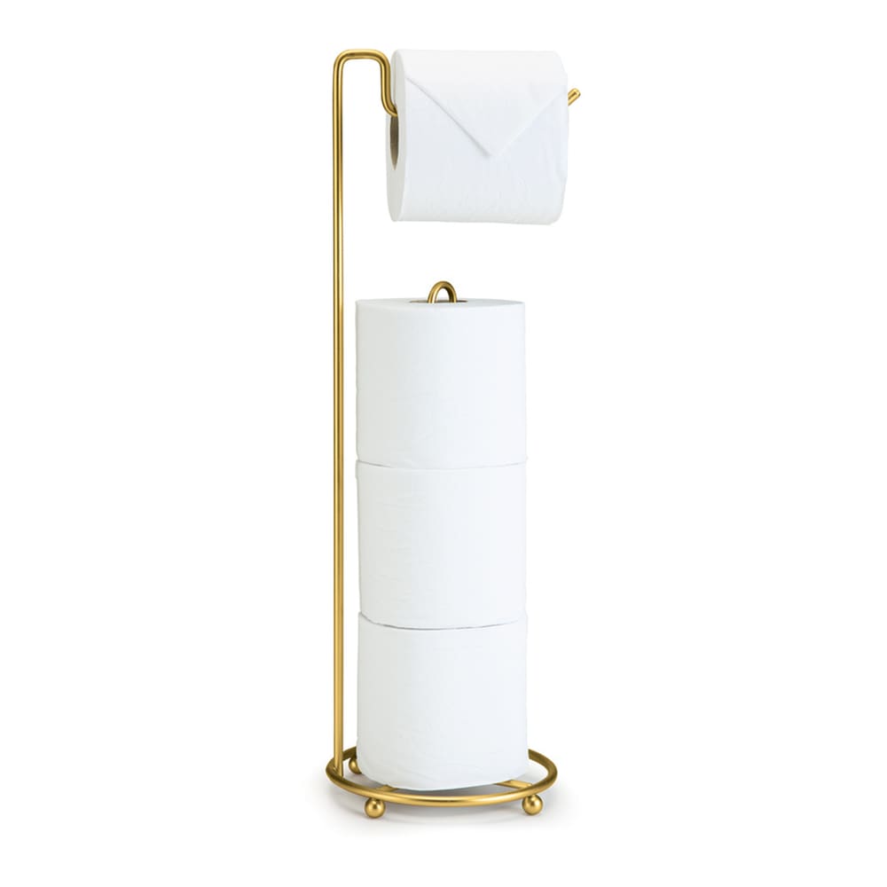 Porta Rolo De Papel Higiênico Dourado Fosco 3224 Arthi