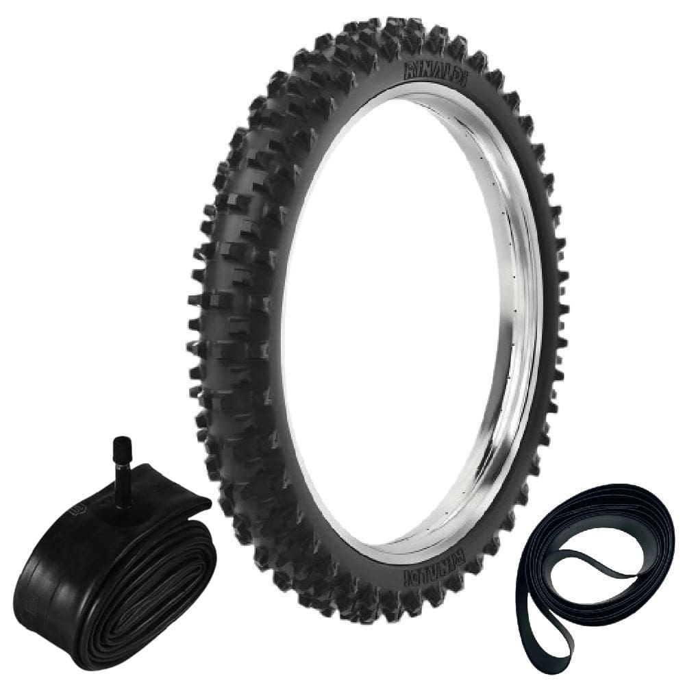 Kit Pneu Tornado Crf 230 80/100-21 51m Sr39 Rinaldi + Camara + Cinta
