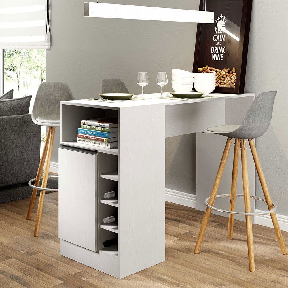 Bancada para Cozinha Americana 136 cm MDP 0535 Menu M?veis