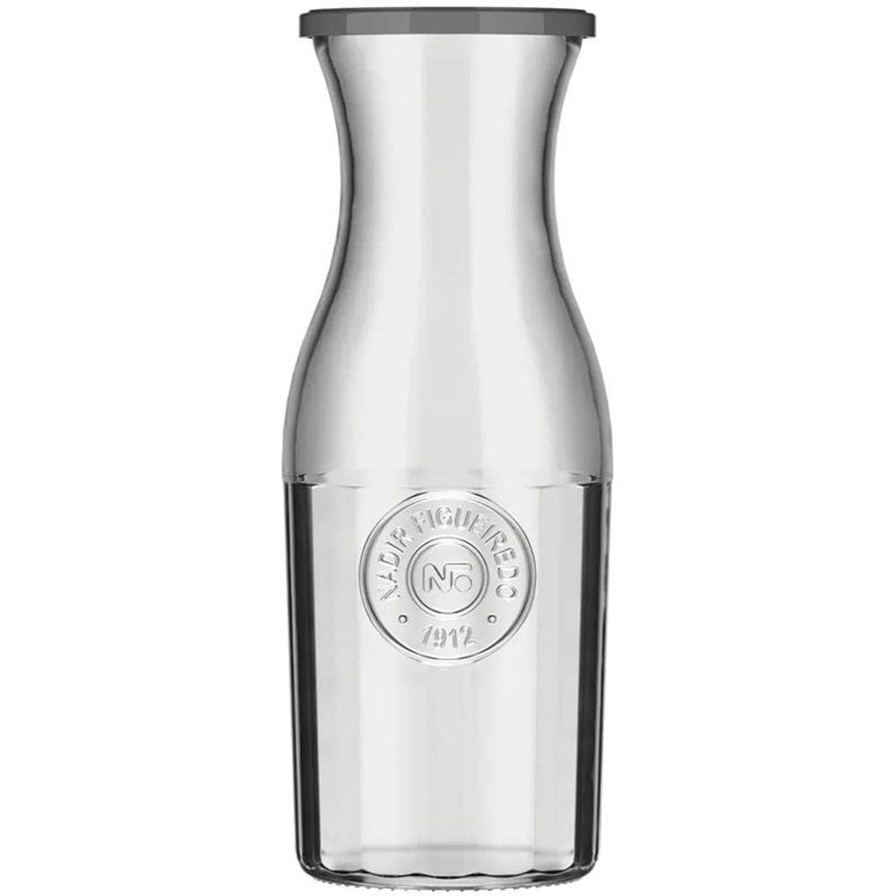 Jarra De Vidro Nadir 1,2L Com Tampa Modelo Vintage Americano