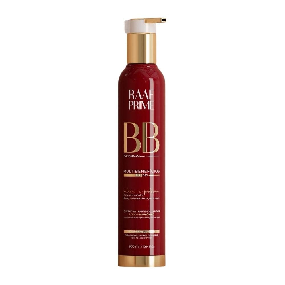 BB Cream Capilar Raaf Multi Benefícios 10 em 1 | Hidratação, Brilho e Proteção em um Só Produto