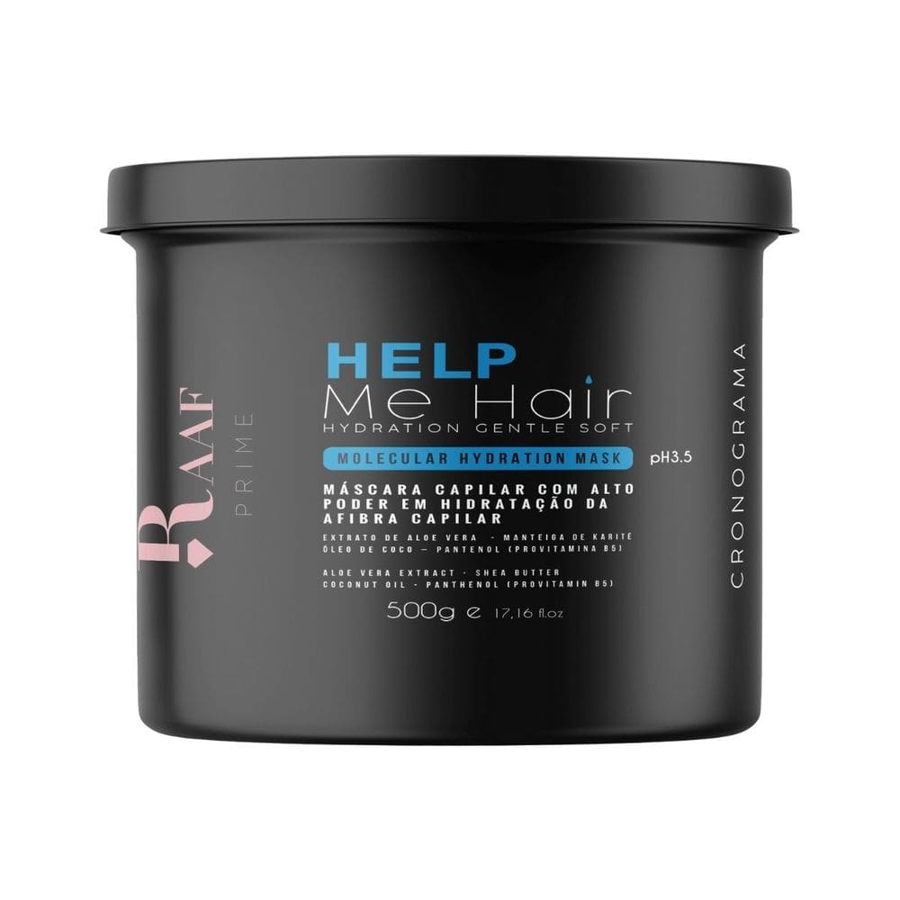 Máscara Capilar Hidratação Profunda Help Me Hair Raaf Cosmetics - 500g