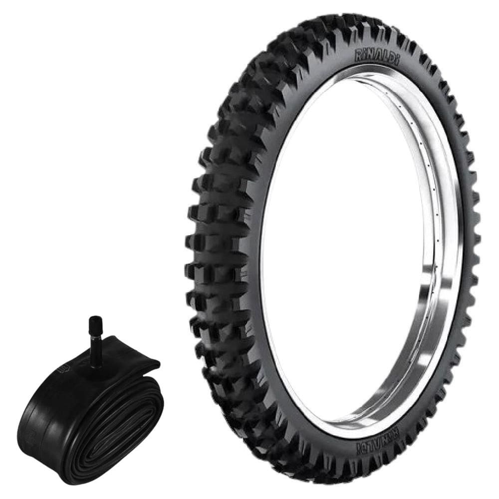 Kit Pneu Kx 450 Crf Cross 90/90-21 54r He42 Rinaldi + Camara