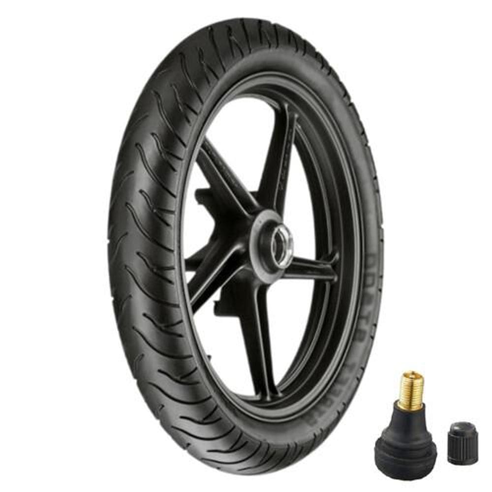 Pneu 100/80-17 52s Dianteiro St500 Vipal + Bico Tr412