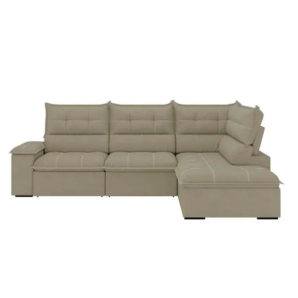 Sofa de Canto Retratil Fofao Premium 3,00 X 2,20 Besthouse